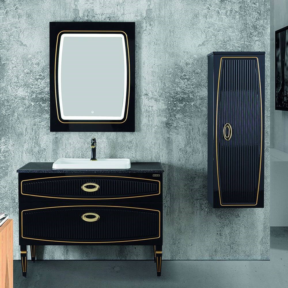 LineartDore 90 cm Banyo Dolabı 900