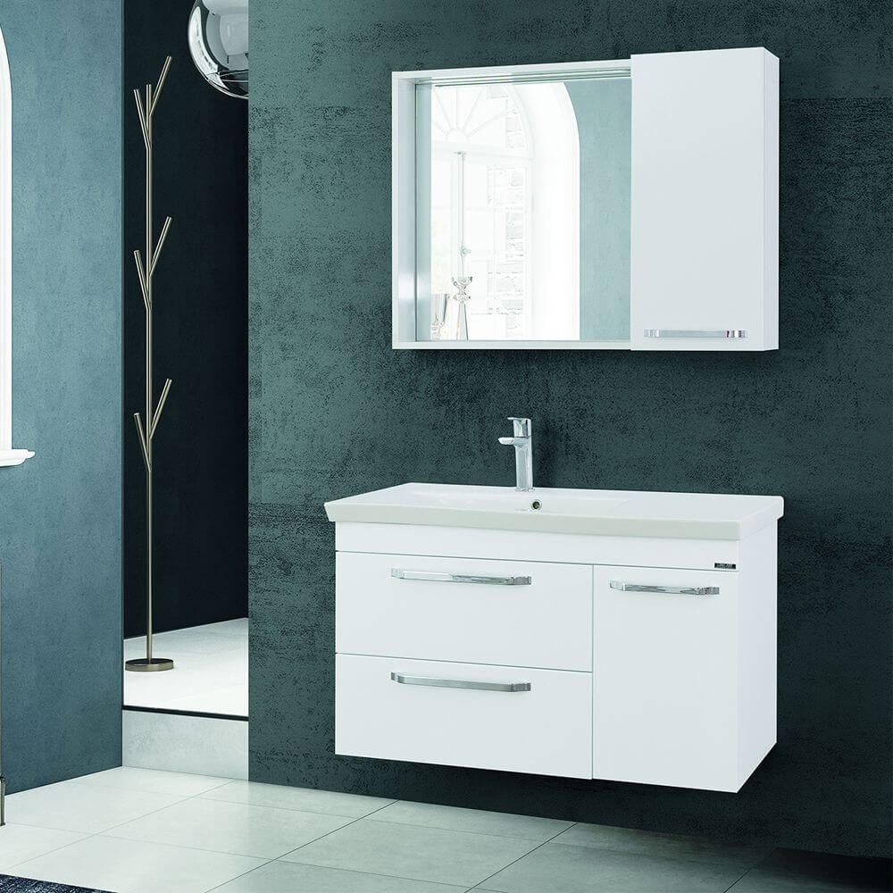 LineartDuden 85 cm Banyo Dolabı 850