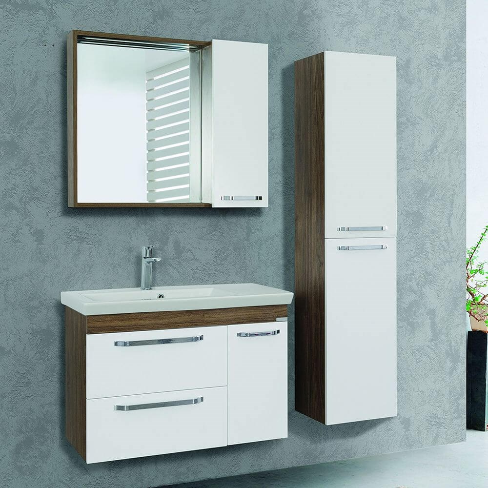 LineartDuden 85 cm Banyo Dolabı 850
