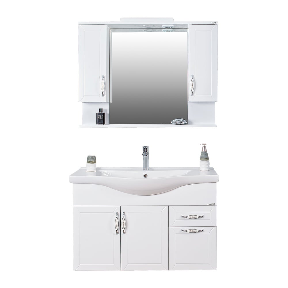 LineartDuru 100 cm Banyo Dolabı 1000