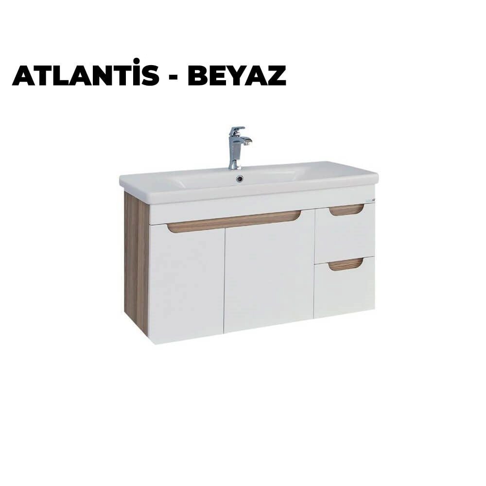 LineartEnjoy 80 cm Lavabolu Kapaklı Alt Modül