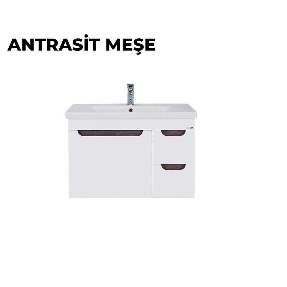 LineartEnjoy 80 cm Lavabolu Kapaklı Alt Modül