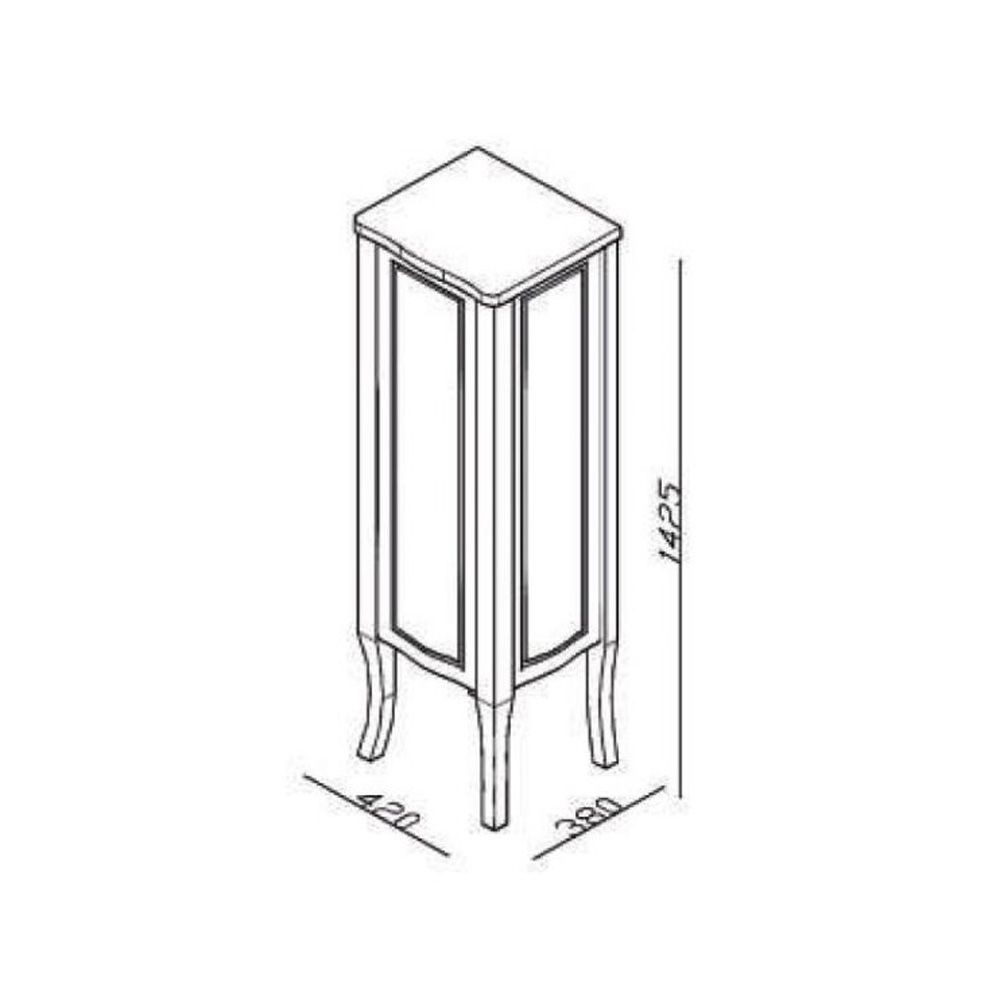 LineartFiona 42 cm Boy Dolap