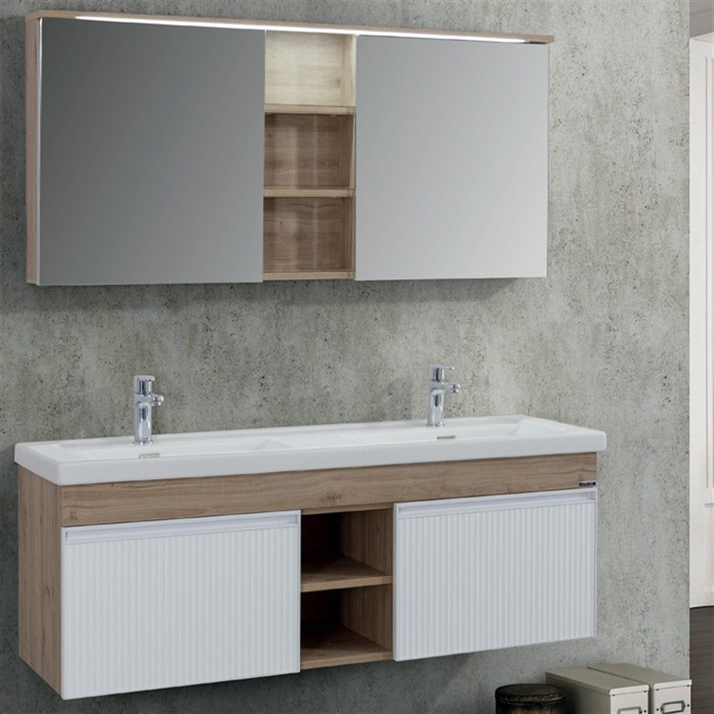LineartIdea 140 cm Banyo Dolabı 1400