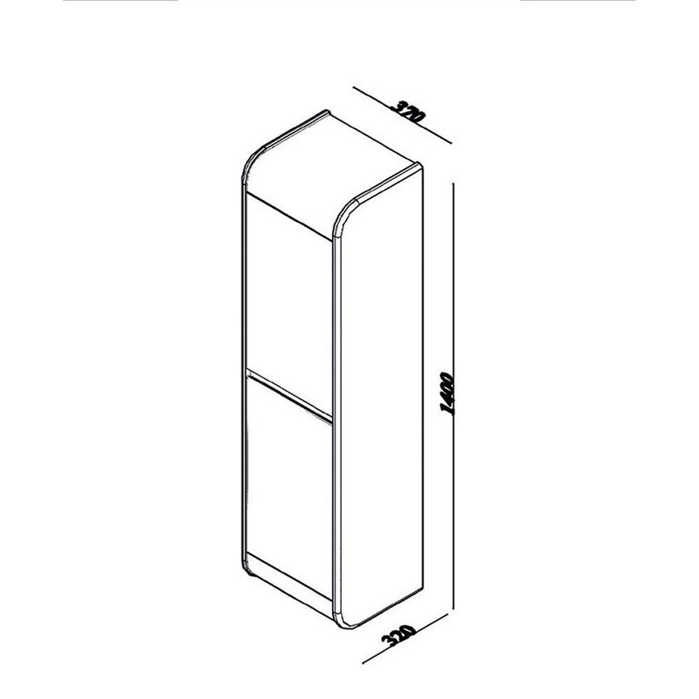 LineartLa Vie 37 cm Boy Dolap