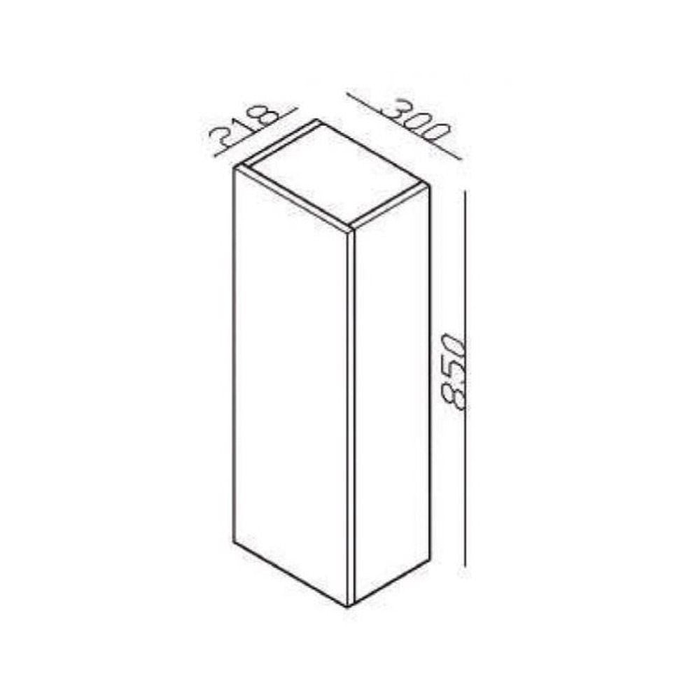 LineartSoft 100 cm Banyo Dolabı 1000