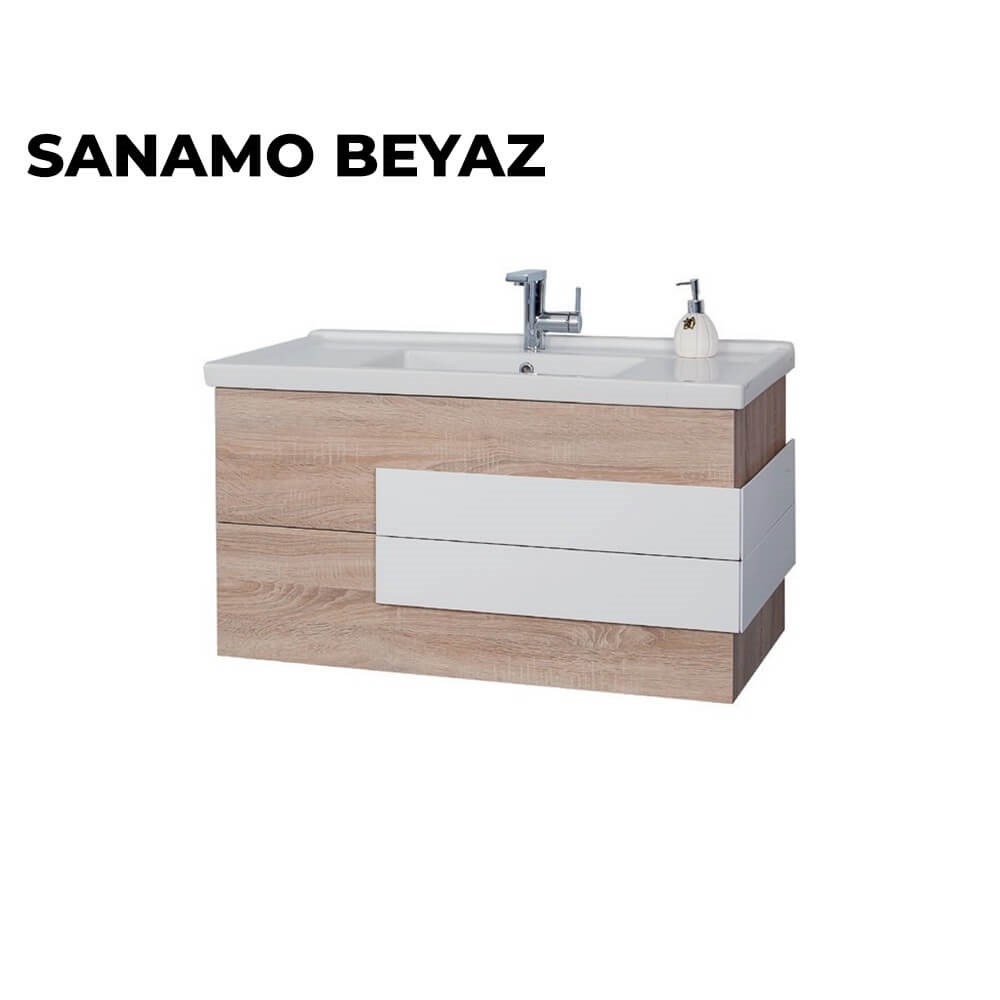 LineartTalya 100 cm Banyo Dolabı 1000