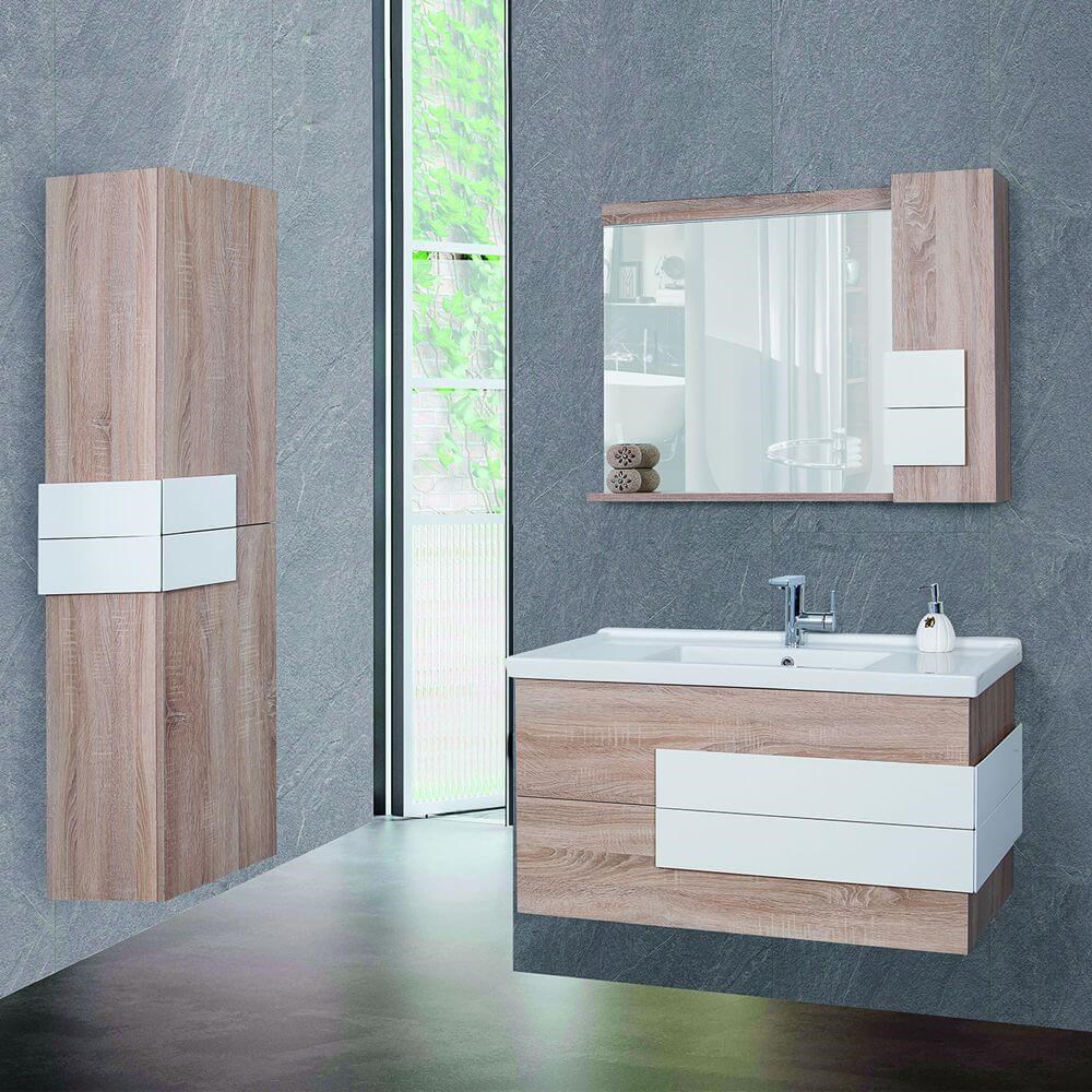 LineartTalya 100 cm Banyo Dolabı 1000