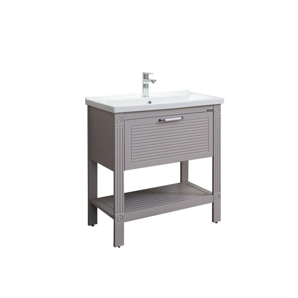 LineartVale 80 cm Banyo Dolabı Alt Modülü