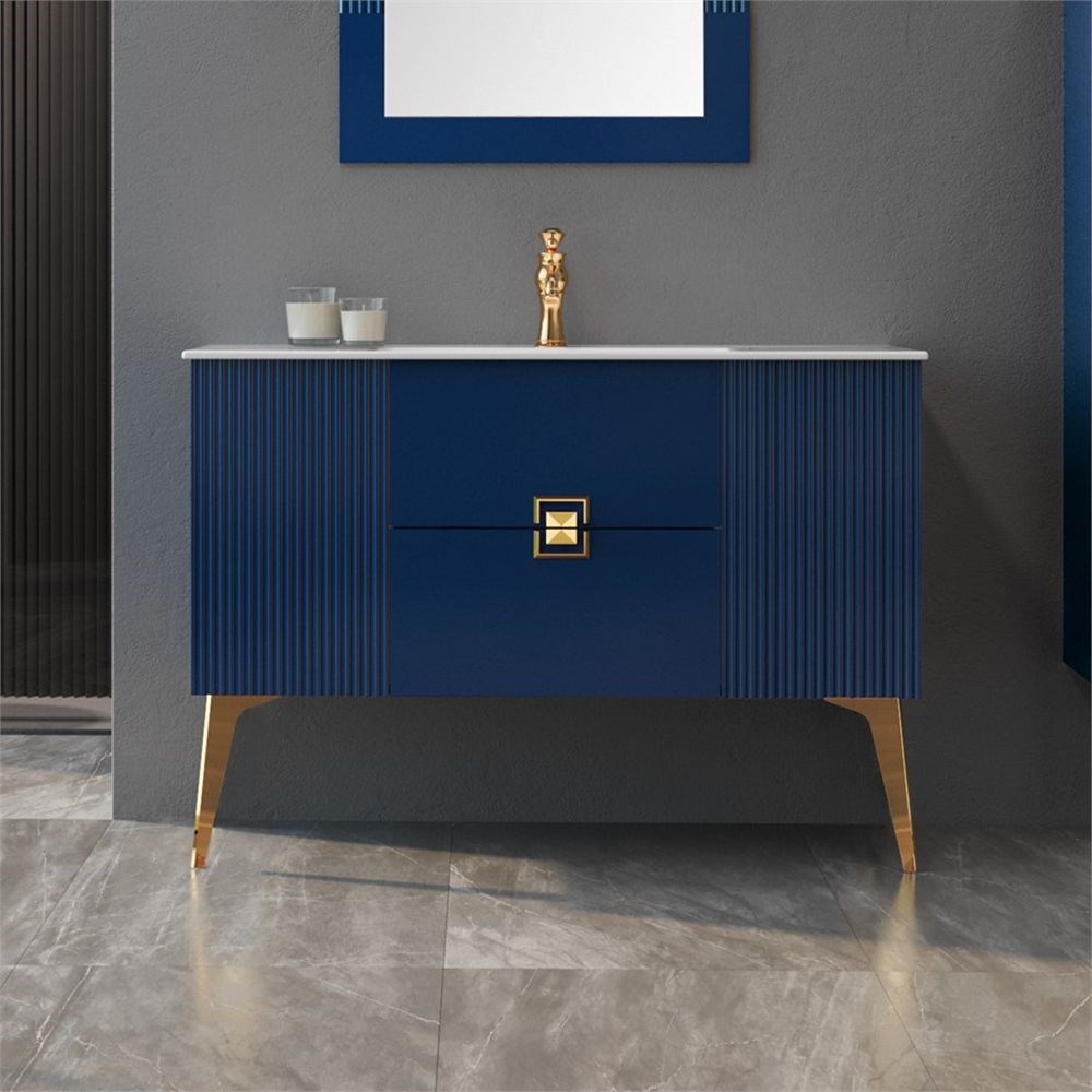 OrkaAdria 100 cm Banyo Dolabı Alt Modülü