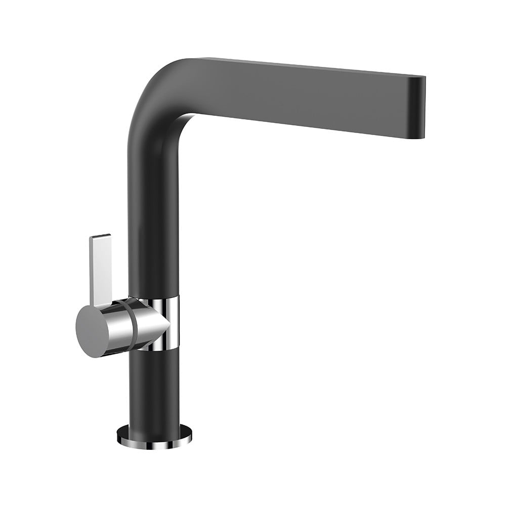 OrkaAlice Siyah Krom Mutfak Bataryası