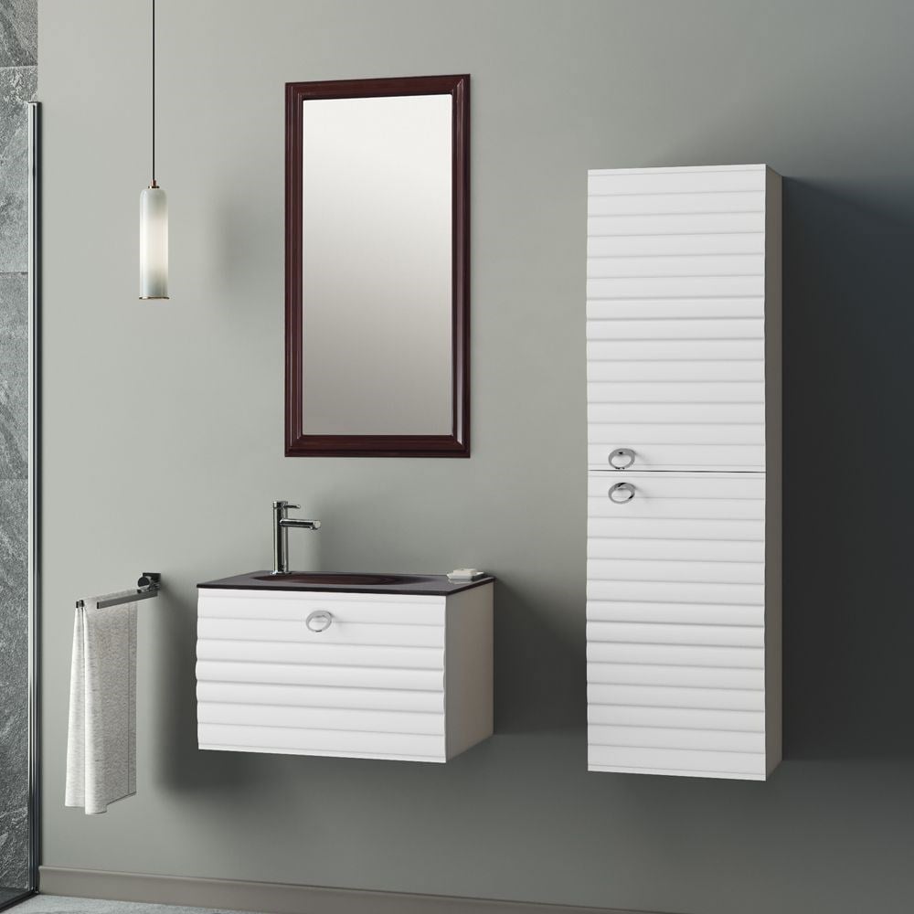 OrkaAnzer 60 cm Banyo Dolabı