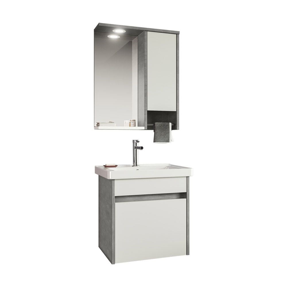 OrkaAydos 55 cm Banyo Dolabı