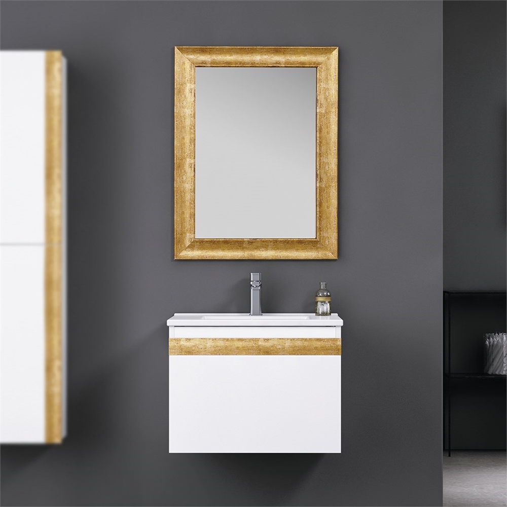 OrkaBoston 60 cm Banyo Dolabı