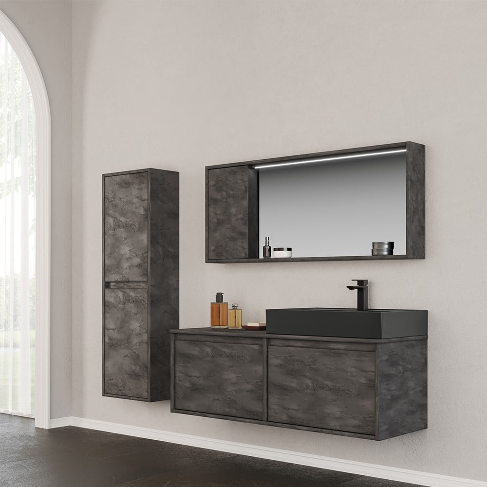 OrkaCanada 120 cm Banyo Dolabı