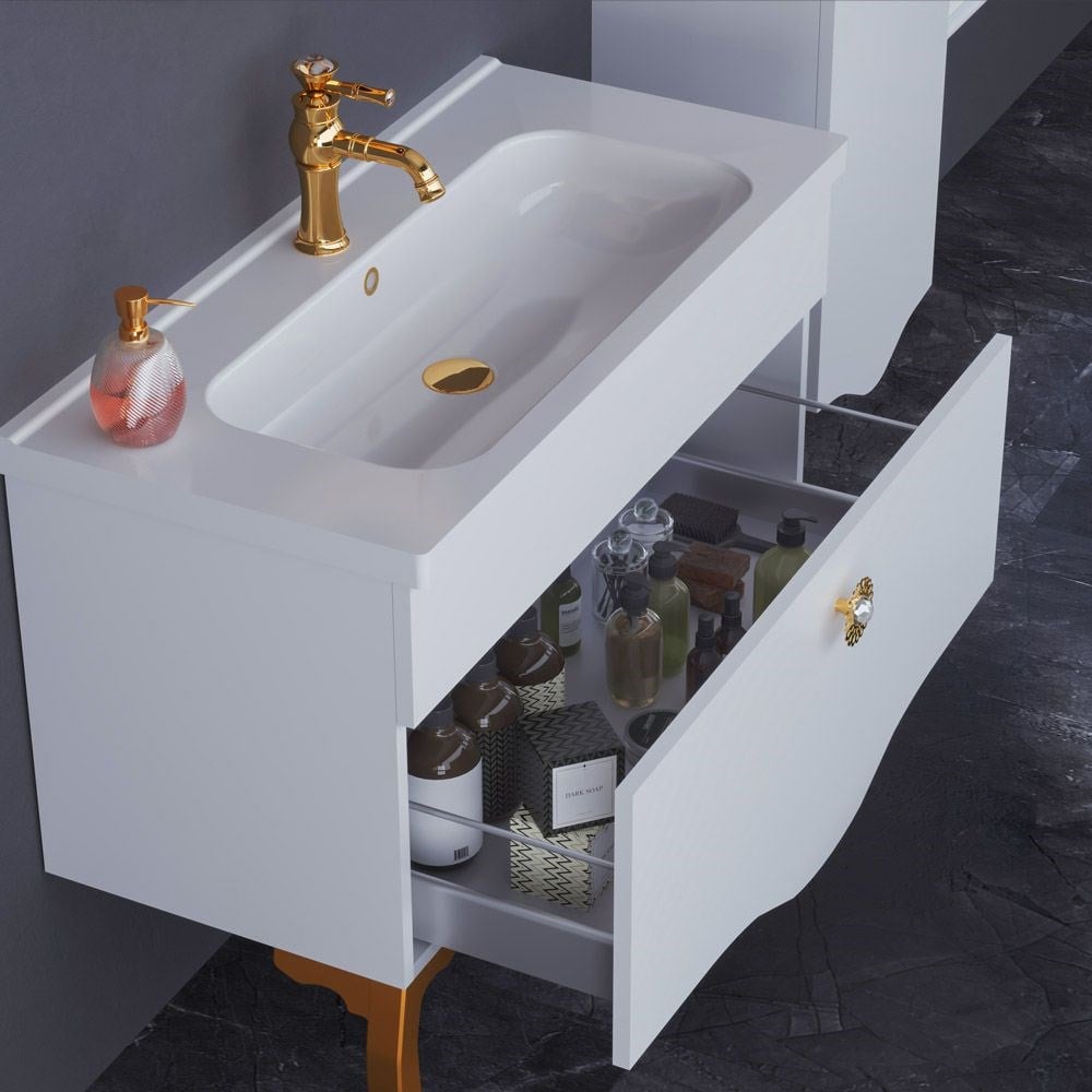 OrkaCunda 60 cm Banyo Dolabı