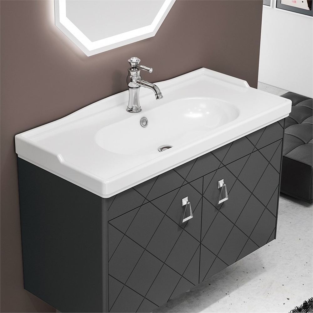 OrkaDream 105 cm Banyo Dolabı
