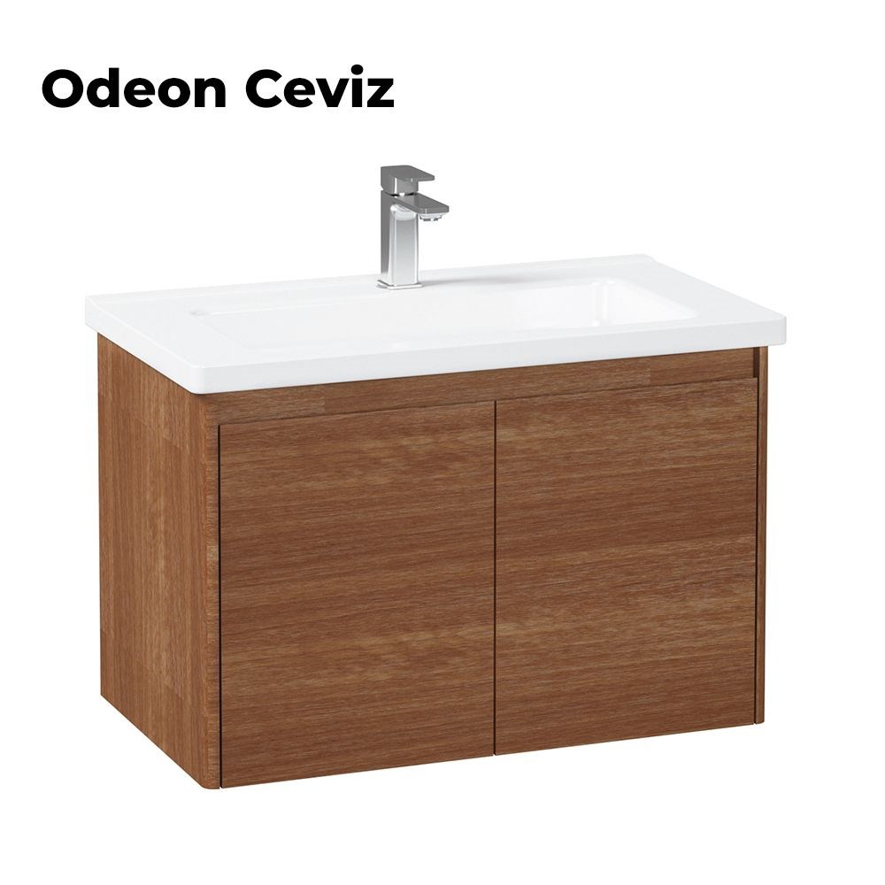 OrkaDüden 80 cm Kapaklı Banyo Dolabı Alt Modülü