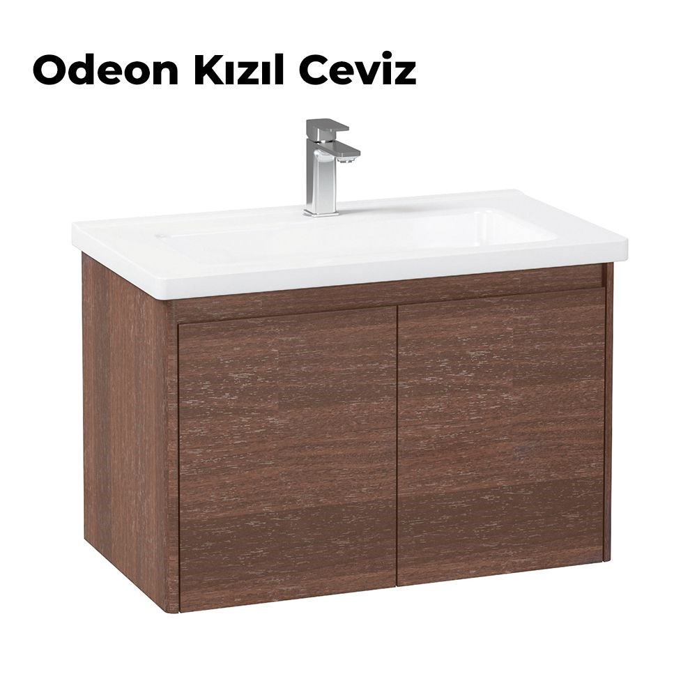 OrkaDüden 80 cm Kapaklı Banyo Dolabı Alt Modülü