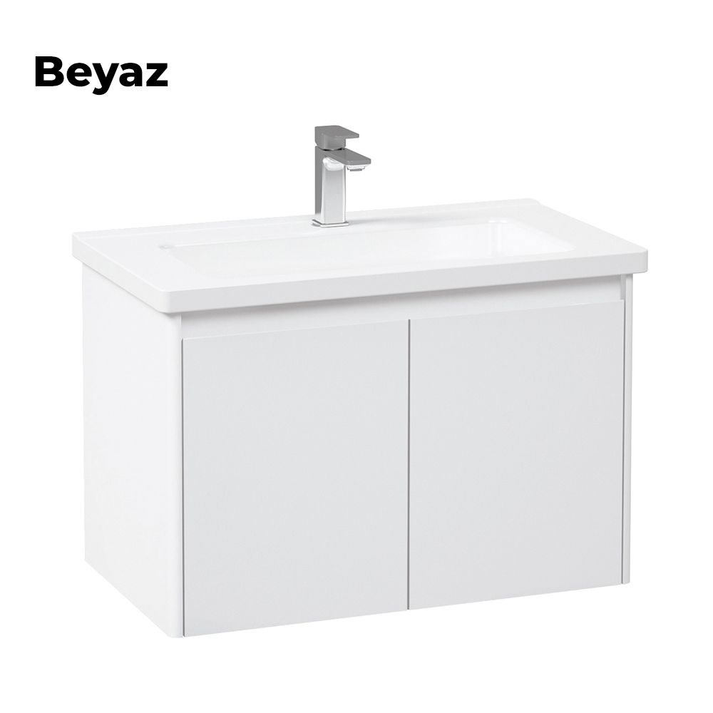 OrkaDüden Kapaklı 80 cm Banyo Dolabı