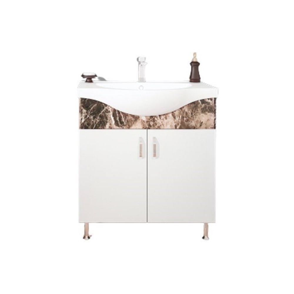OrkaDuru 80 cm Ayaklı Banyo Dolabı Alt Modülü