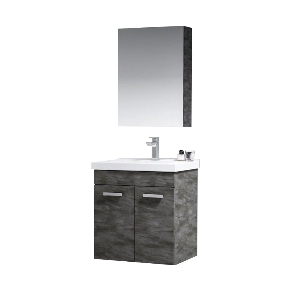 OrkaEnez 65 cm Kapaklı Banyo Dolabı