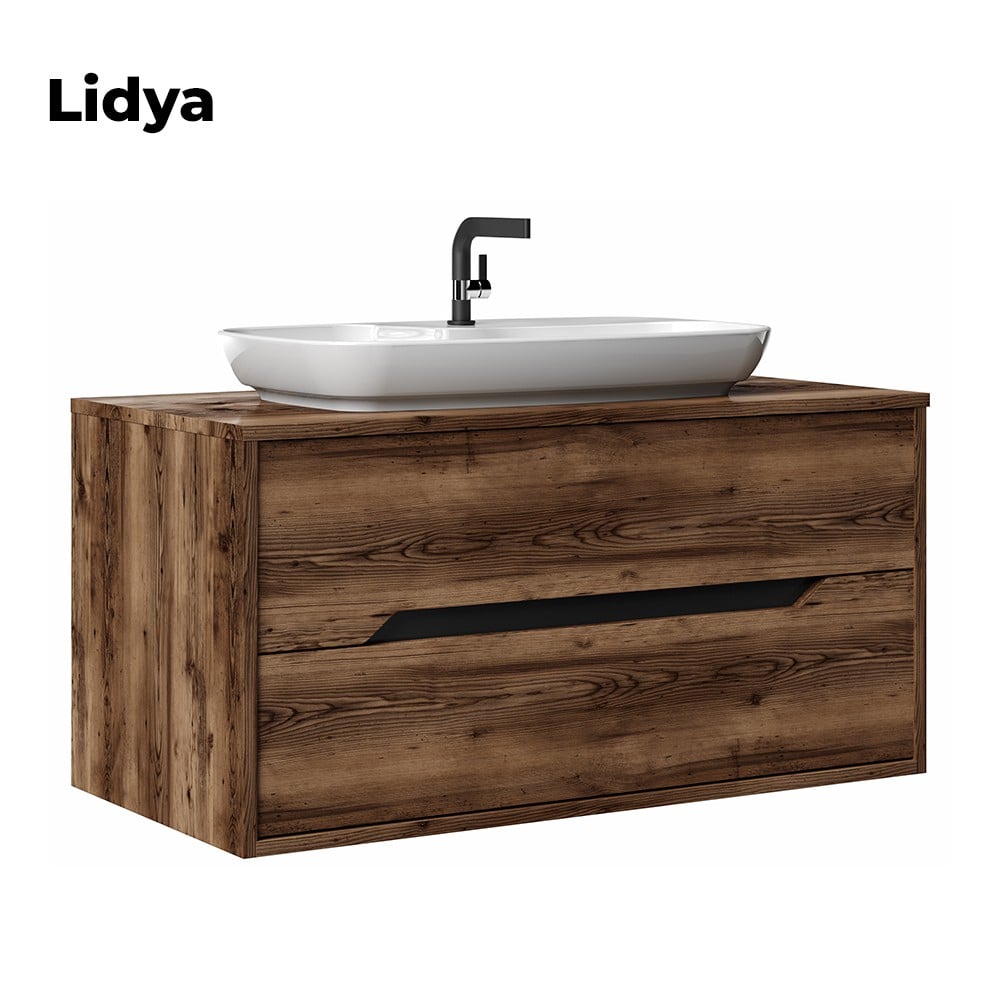 OrkaGalia 100 cm Banyo Dolabı