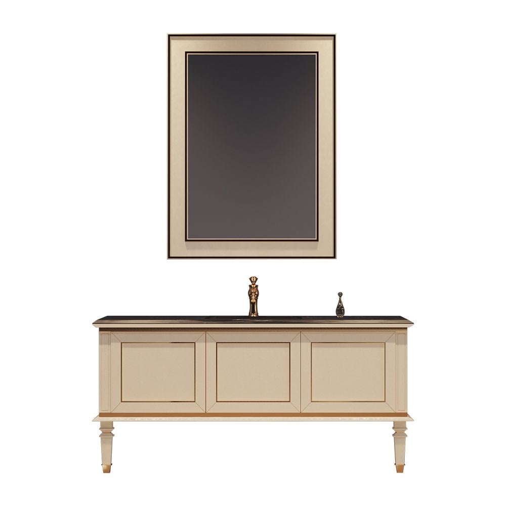 OrkaGlory 160 cm Banyo Dolabı