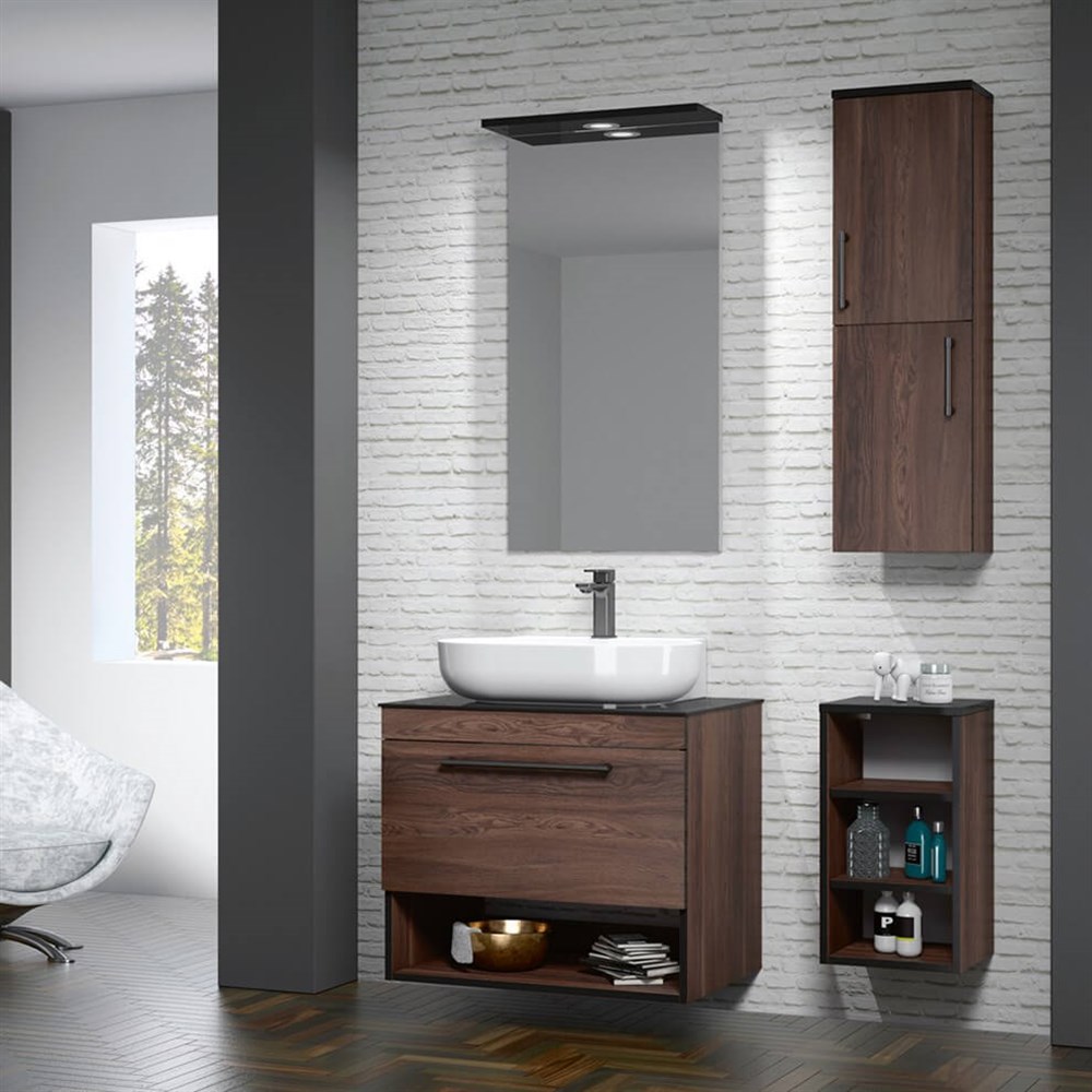 OrkaKnidos 70 cm Banyo Dolabı
