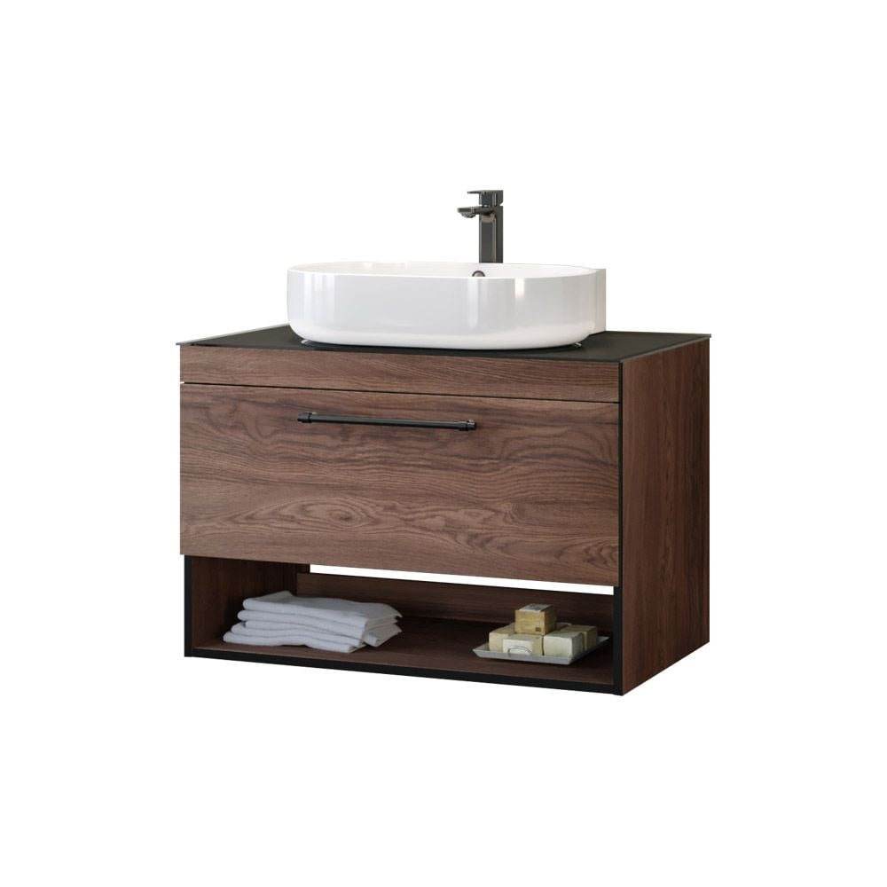 OrkaKnidos 90 cm Banyo Dolabı Alt Modülü