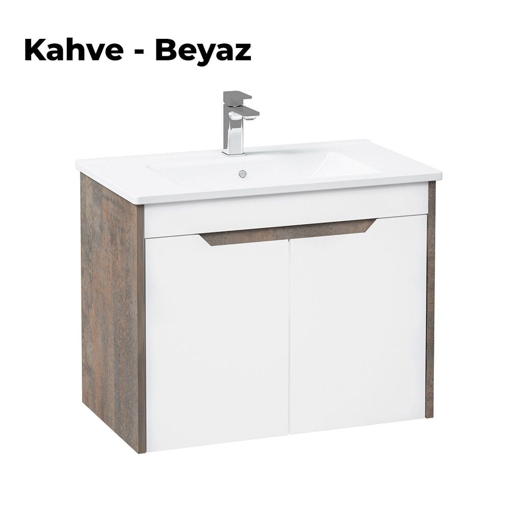 OrkaLago 75 cm Banyo Dolabı