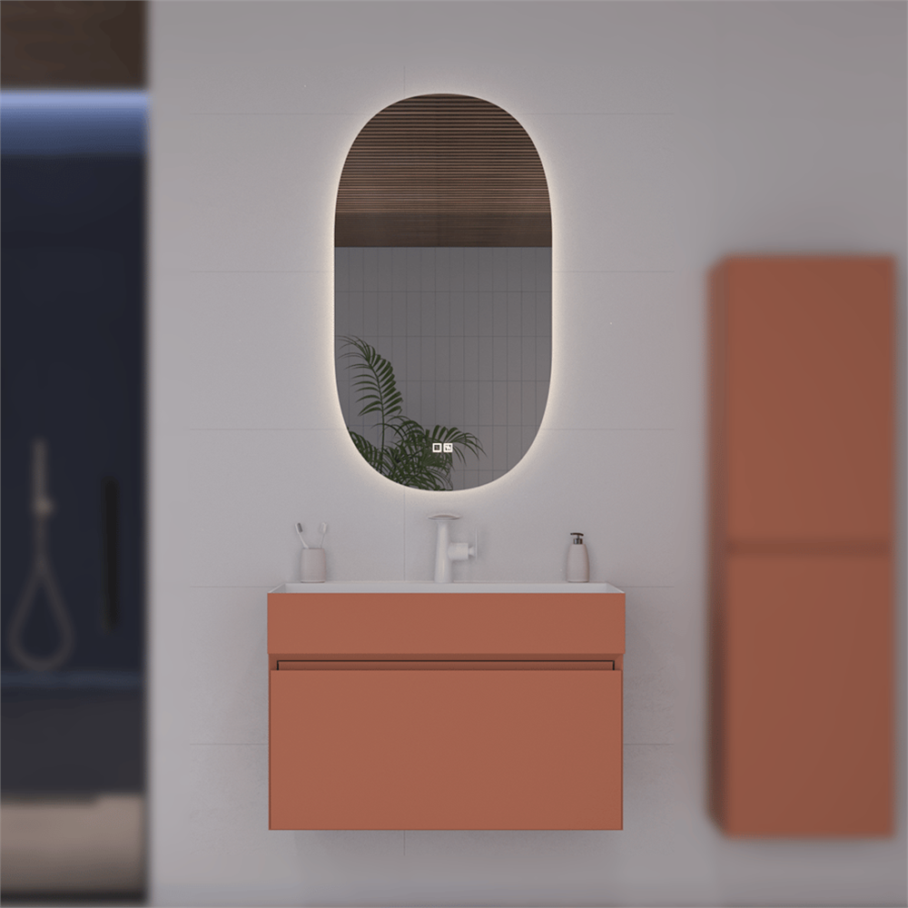 OrkaLusso 80 cm Banyo Dolabı