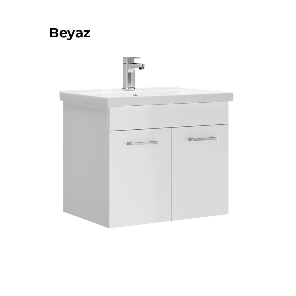 OrkaMars 80 cm Banyo Dolabı
