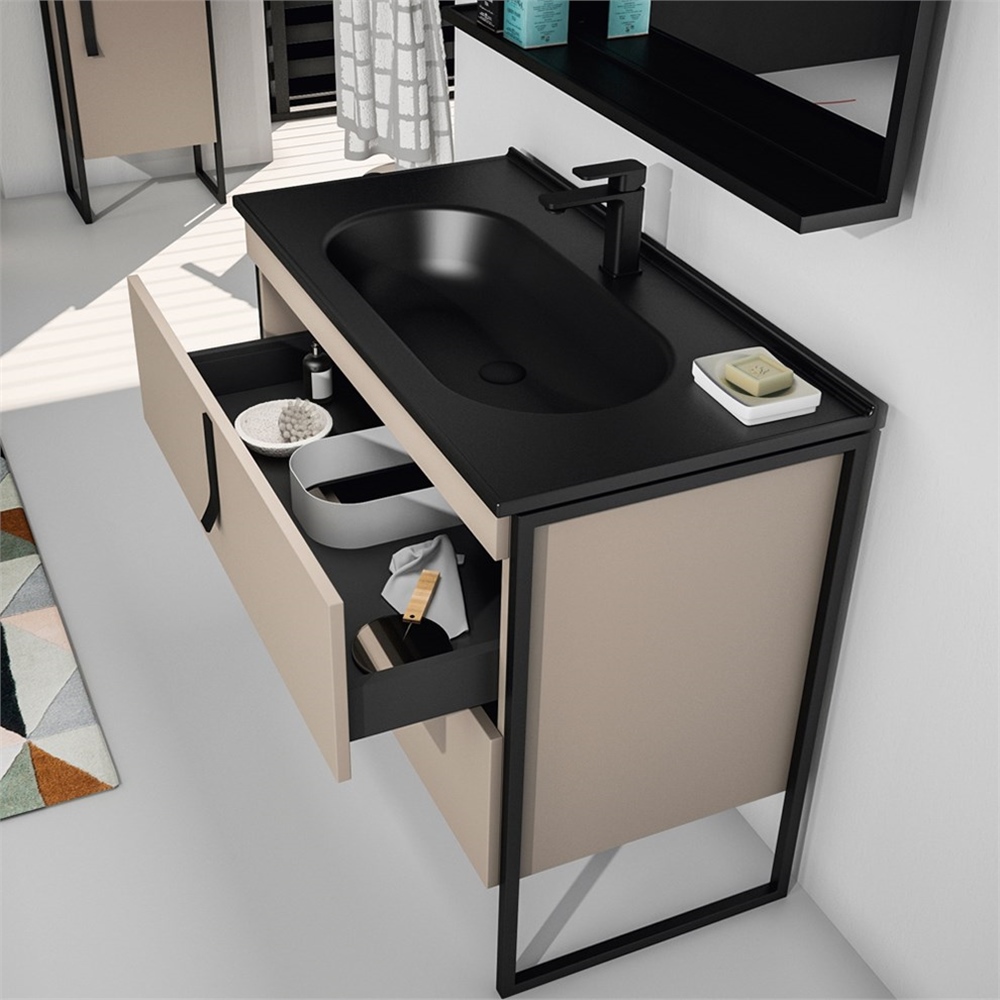 OrkaModena 100 cm Banyo Dolabı