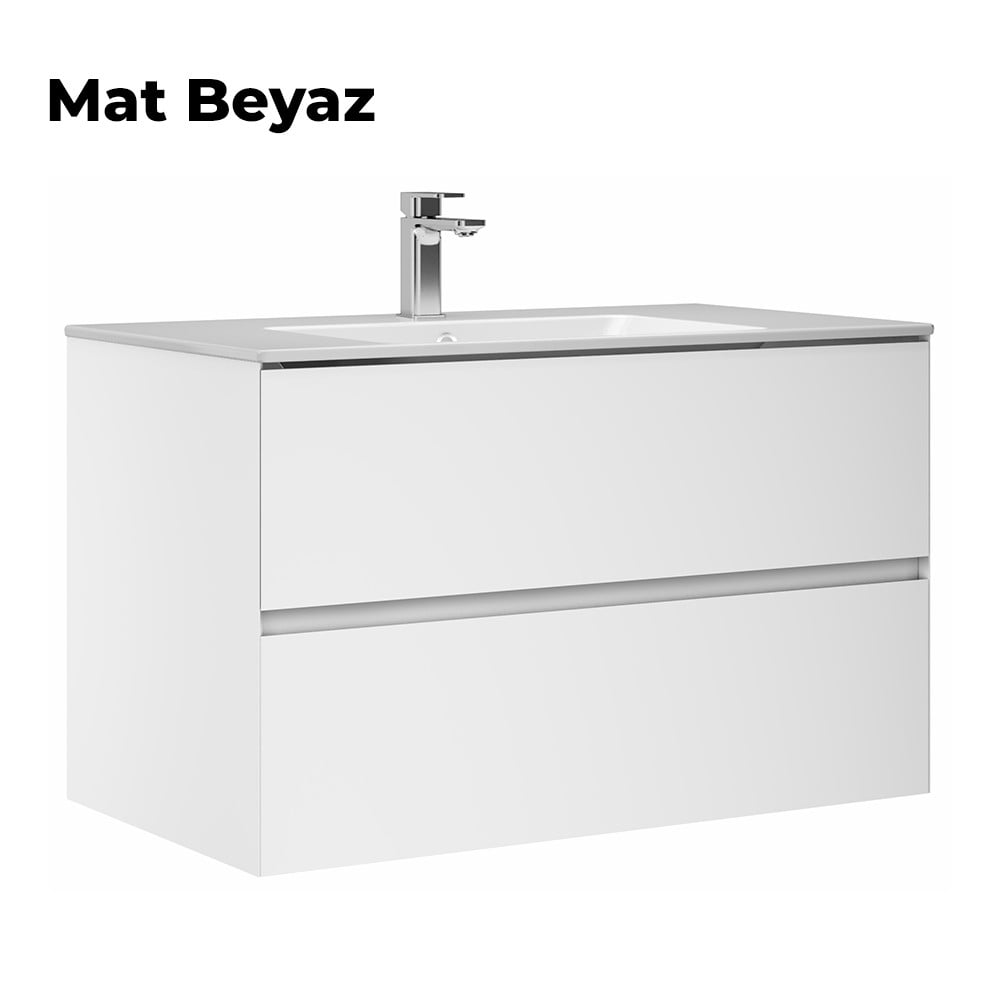OrkaNest 120 cm Banyo Dolabı Alt Modülü