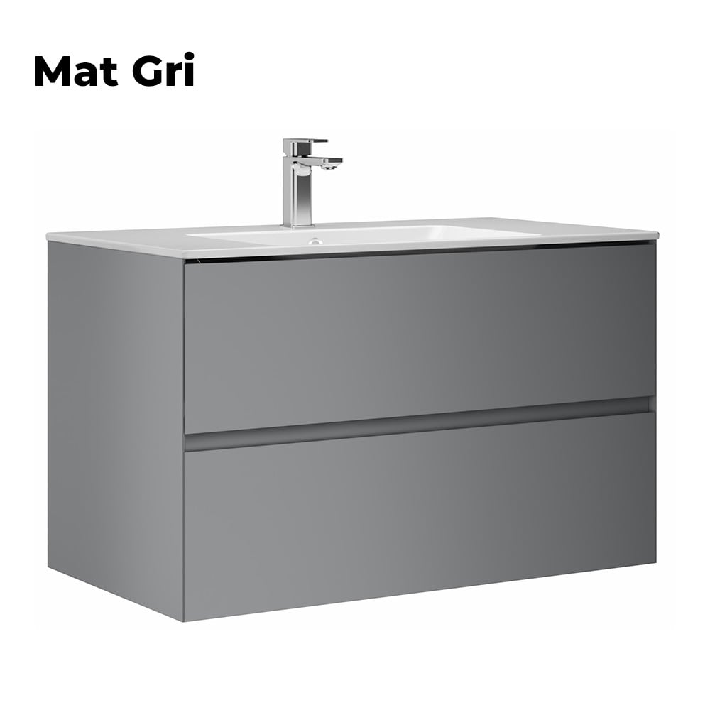 OrkaNest 90 cm Banyo Dolabı Alt Modülü