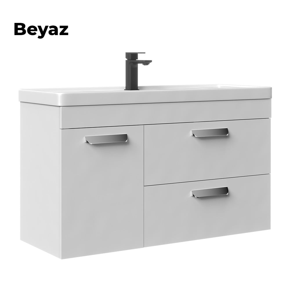 OrkaNova 100 cm Banyo Dolabı Alt Modülü