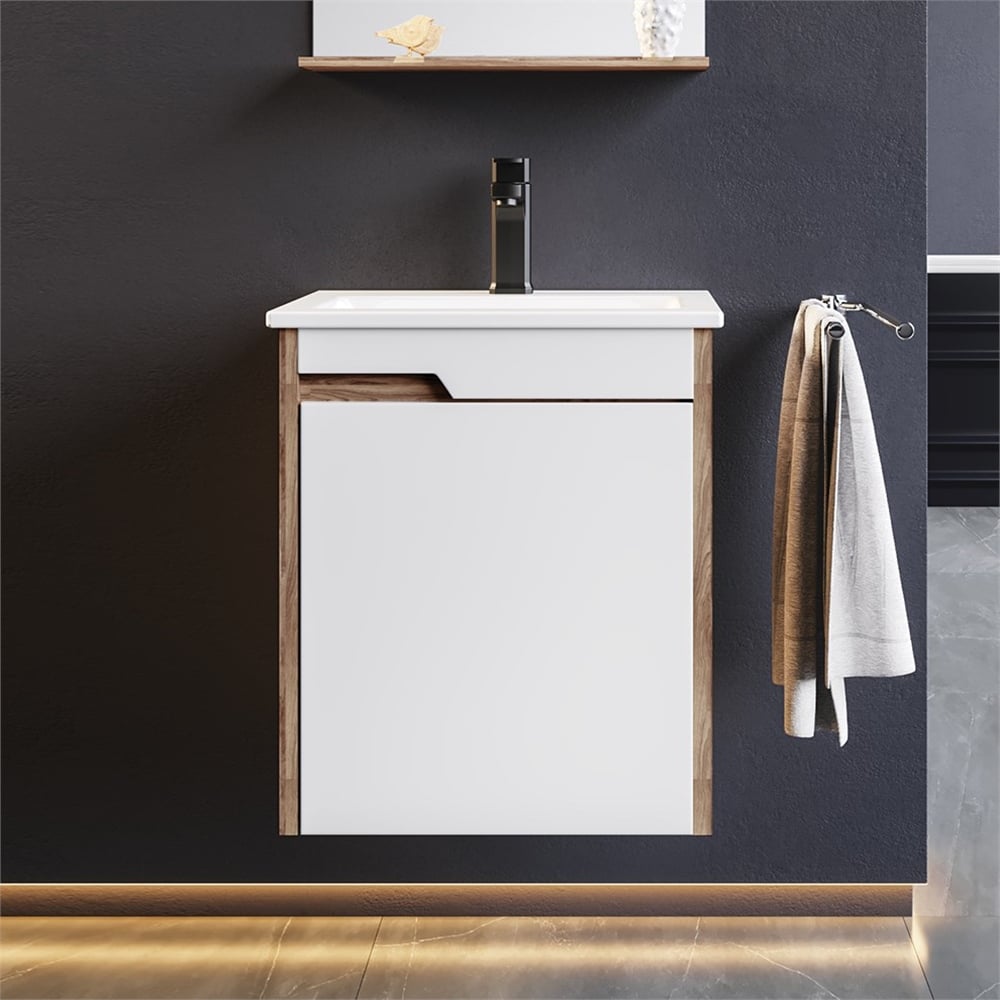 OrkaOrka Brick 45 cm Banyo Dolabı Alt Modülü