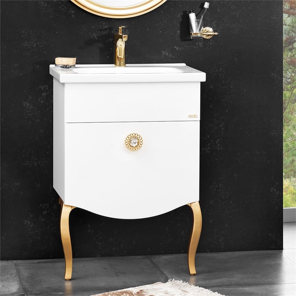 OrkaOrka Cunda 60 cm Banyo Dolabı Alt Modülü