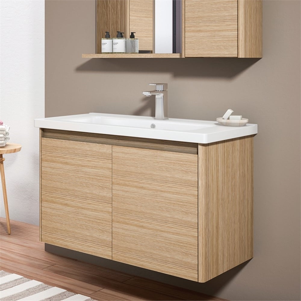 OrkaOrka Düden 80 cm Kapaklı Banyo Dolabı Alt Modülü