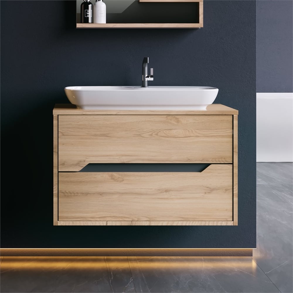 OrkaOrka Galia 80 cm Banyo Dolabı Alt Modülü