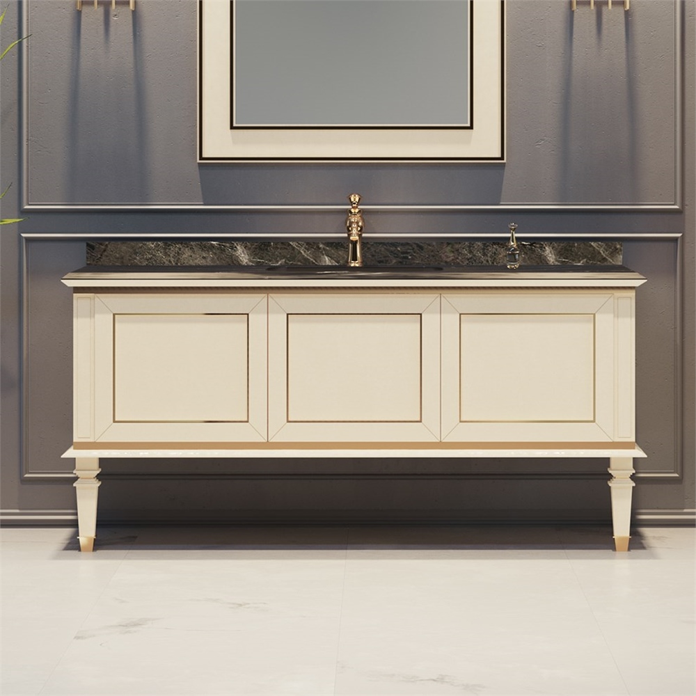 OrkaOrka Glory 160 cm Banyo Dolabı Alt Modülü