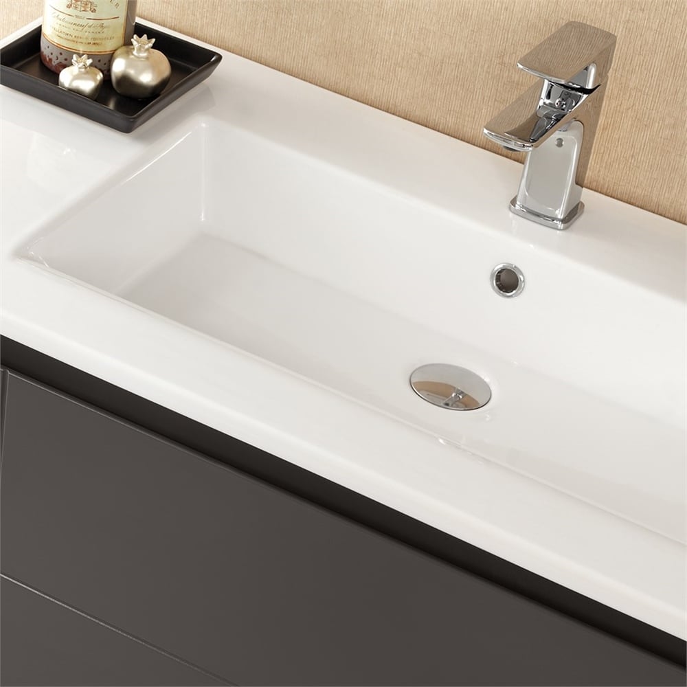 OrkaOrka Likya 100 cm Banyo Dolabı Alt Modülü