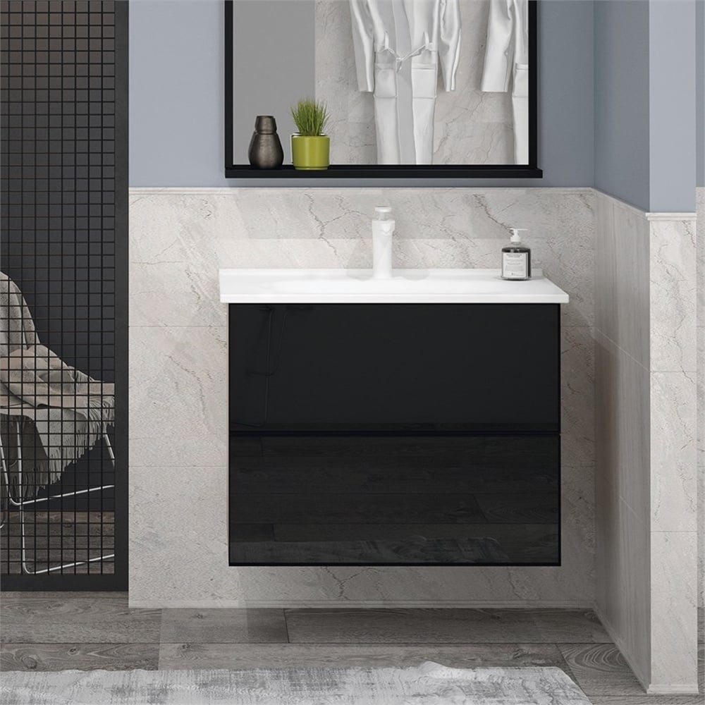 OrkaOrka Lucca 80 cm Banyo Dolabı Alt Modülü