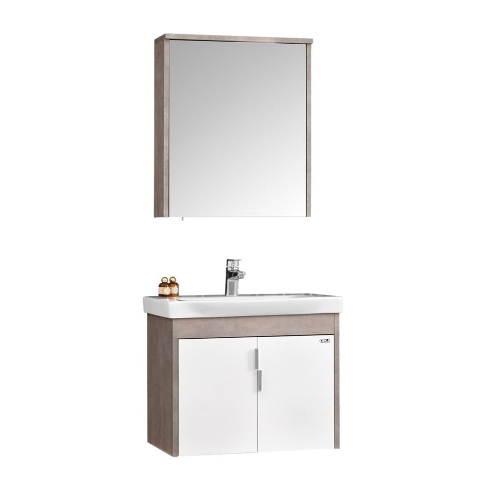OrkaOrka Luna 65 cm Banyo Dolabı