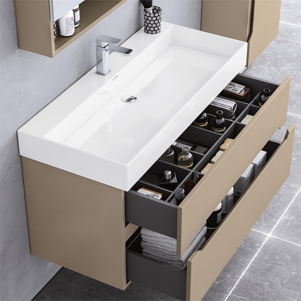 OrkaOrka Malta 100 cm Banyo Dolabı Alt Modülü