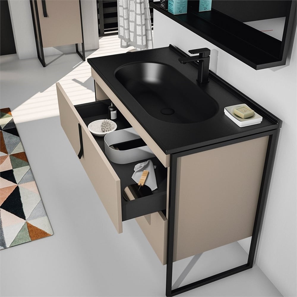 OrkaOrka Modena 100 cm Banyo Dolabı Alt Modülü