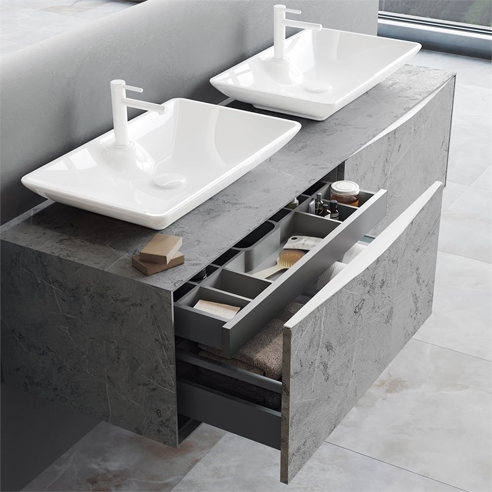 OrkaOrka Mono 160 cm Banyo Dolabı Alt Modülü