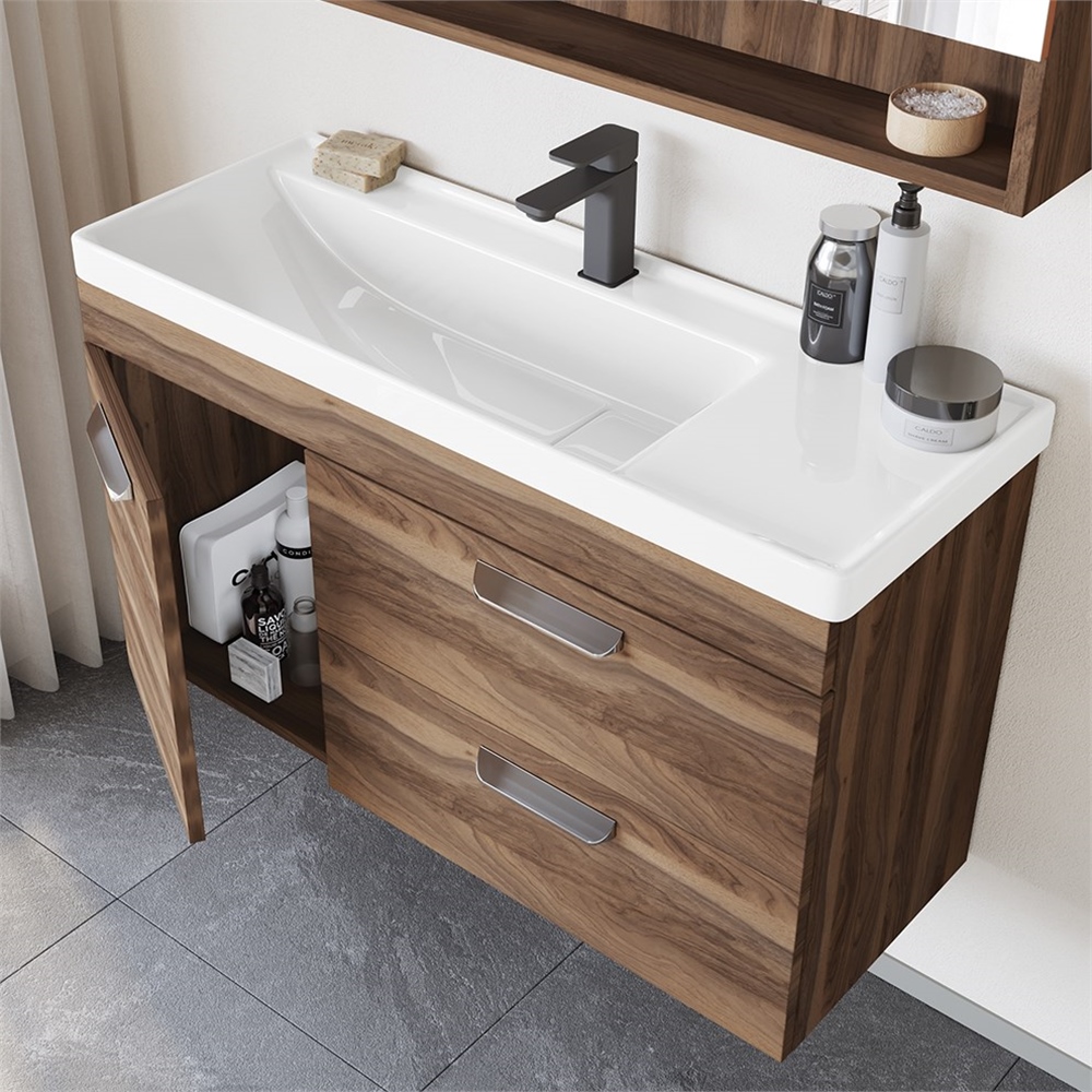 OrkaOrka Nova 100 cm Banyo Dolabı Alt Modülü