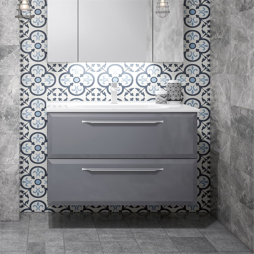 OrkaOrka Nuvola 80 cm Banyo Dolabı Alt Modülü